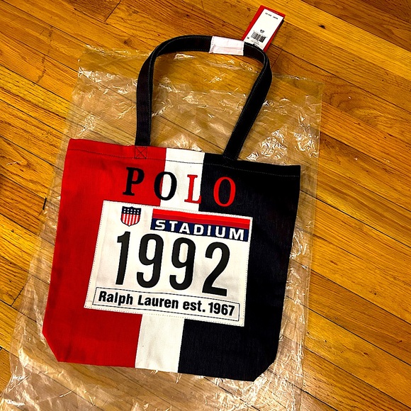 🏟️ Polo Ralph Lauren 1992 Tote bag Stadium Limited 500